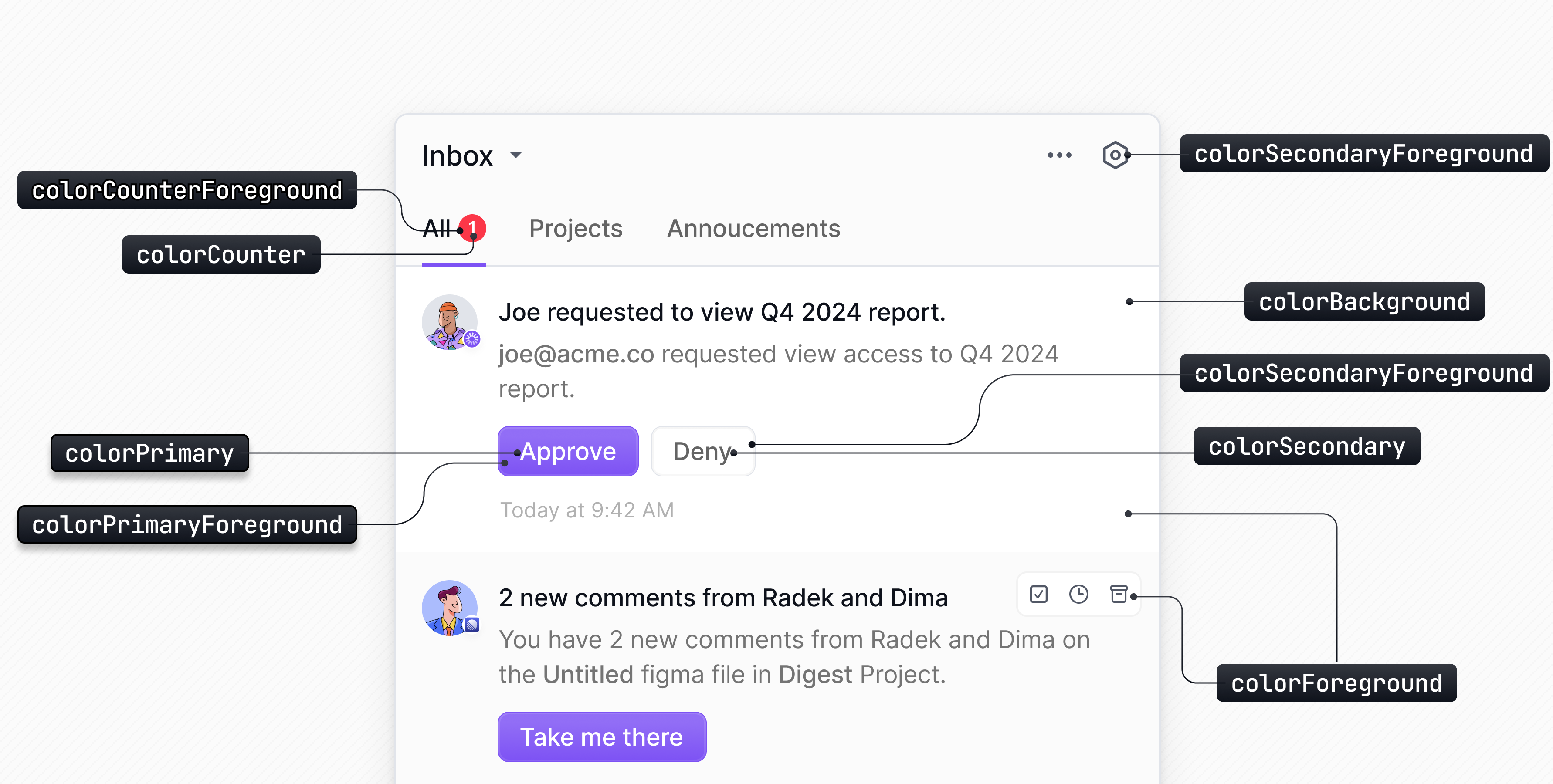 Define global variables
